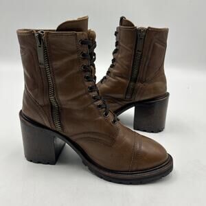 Thursday Boot Womens Brown Everyday Size 8.5 Handcrafted Leather Bootie ** READ